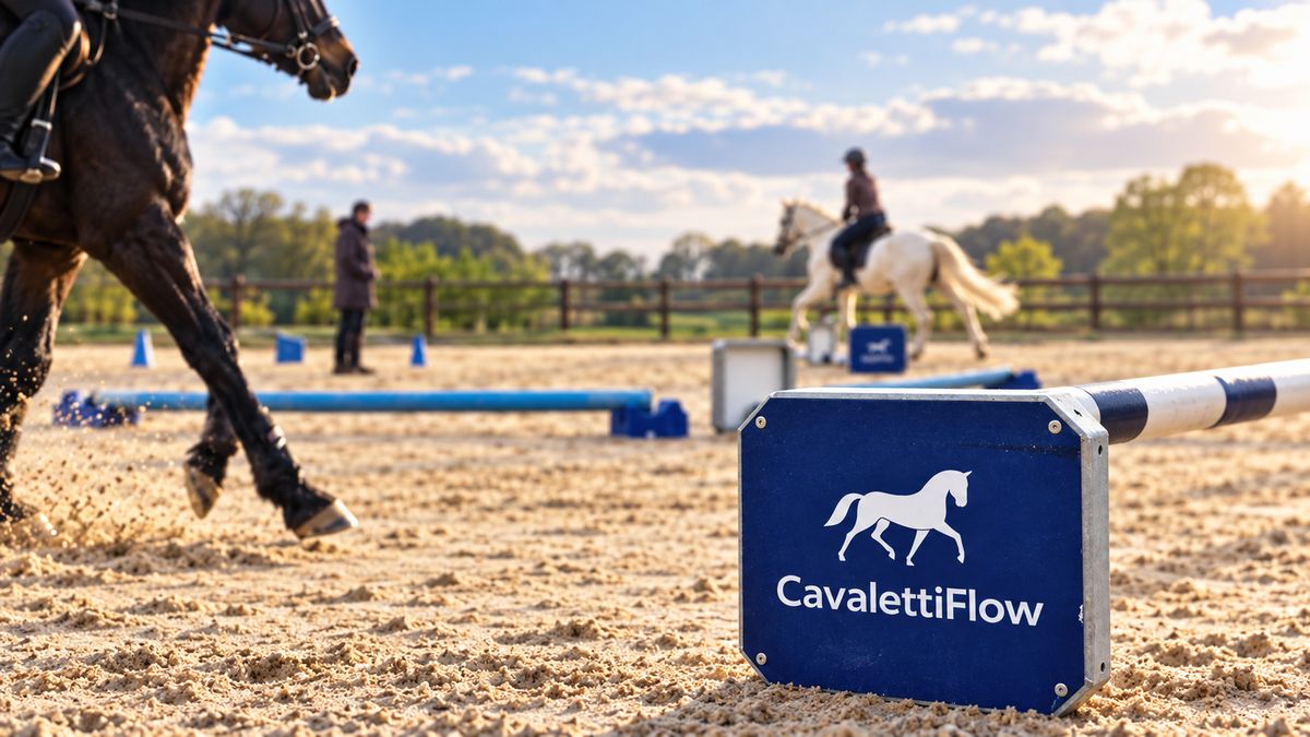 CavalettiFlow-Training auf dem Reitplatz